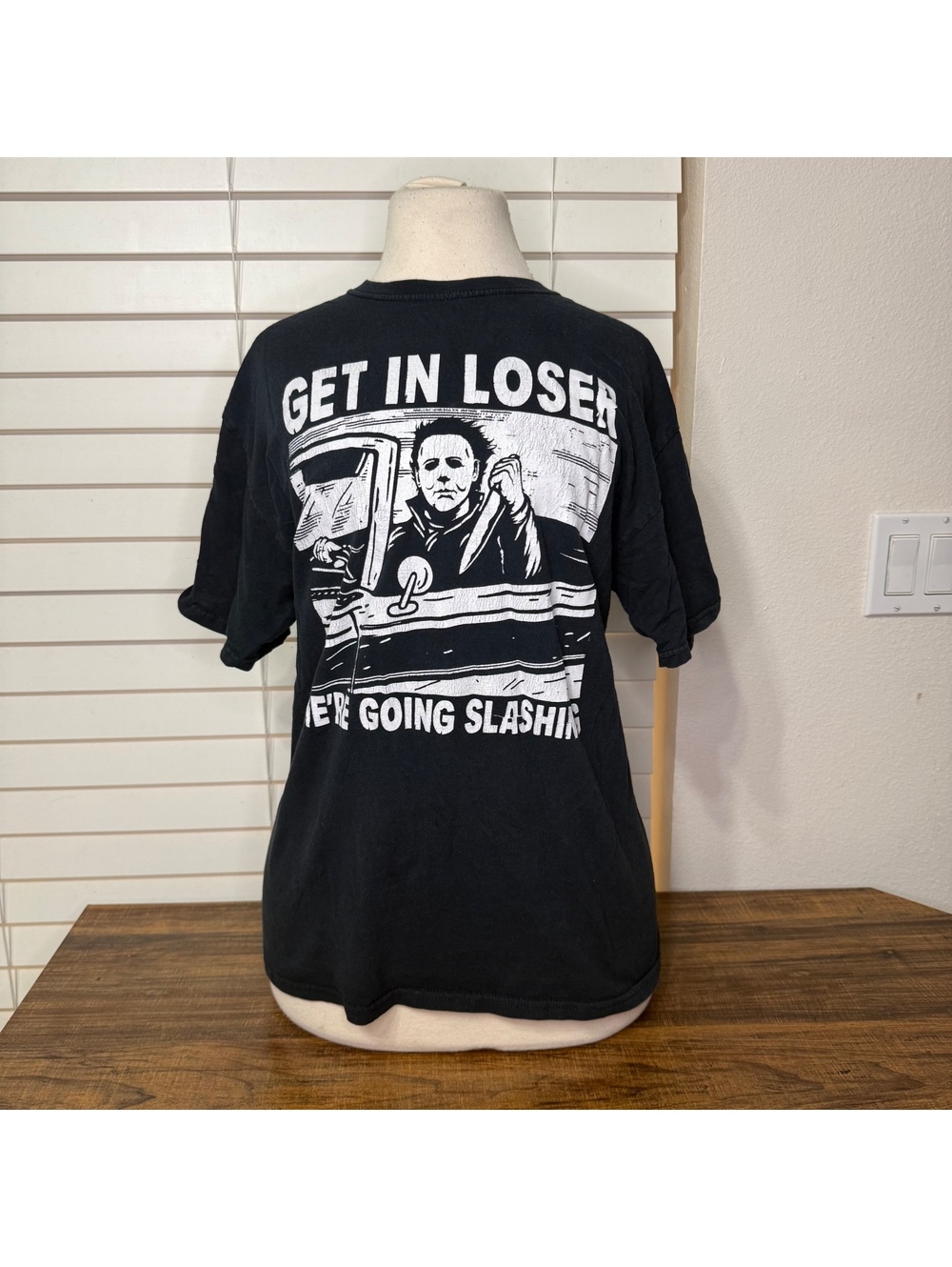 Halloween Michael Myers Graphic T-Shirt Size Medium